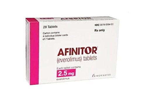 afinitor 2.5 mg