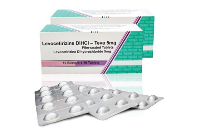 Công dụng thuốc Levocetirizine DIHCI- Teva 5mg