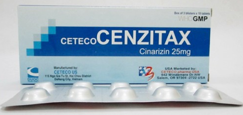 Công dụng thuốc Cetecocenzitax