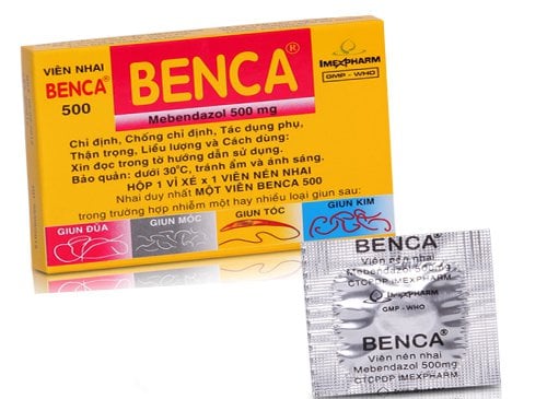 Công dụng thuốc Benca