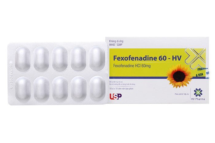 Thuốc Fexofenadin 60