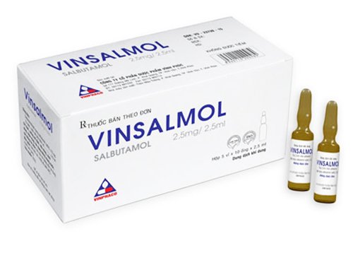 Công dụng thuốc Vinsalmol 5mg
