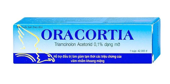 thuốc bôi nhiệt miệng oracortia
