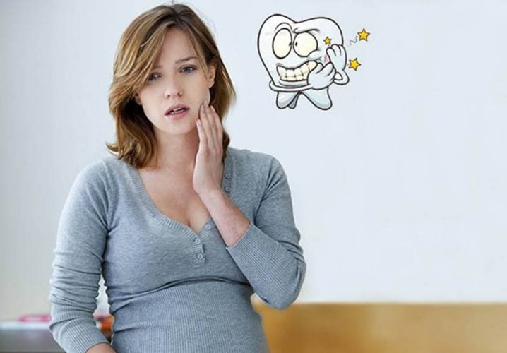 mọc răng khôn khi mang thai