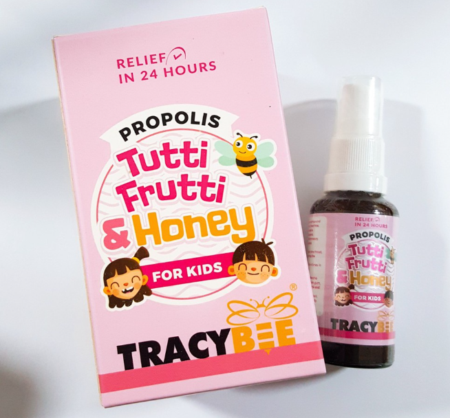 Keo ong Propolis Tutti frutti & Honey Tracybee For Kids