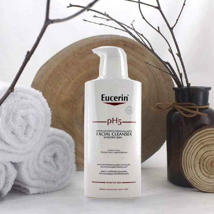 Sữa rửa mặt  Eucerin PH5 Facial Cleanser Sensitive Skin