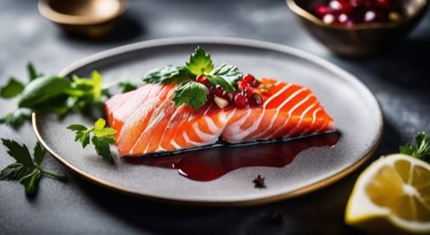 Sử dụng cá hồi để cung cấp omega-3 tốt cho sức khỏe tim mạch