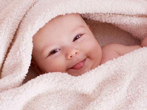 The development of the 14-week-old infant