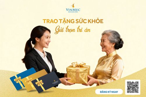 Thẻ Quà Tặng Tri Ân Thầy Cô 20/11 – Món quà sức khỏe ý nghĩa từ Hệ thống Y tế Vinmec