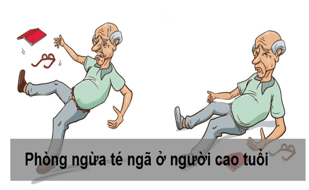 Hình minh họa chấn thương gãy xương hông ở người già do té ngã cần can thiệp y tế kịp thời