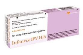 Vắc-xin Infanrix IPV/Hib giúp phòng tránh 5 bệnh