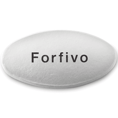 Thuốc Forfivo nên uống cả viên không nên nghiền nát hoặc chia nhỏ viên thuốc