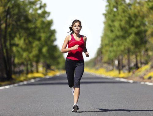 Right running is defined in terms of not running too hard and not running on sunny days.