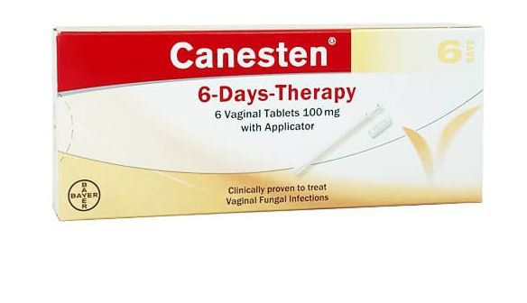 VIÊN ĐẶT CANESTEN 6 DAYS THERAPY HỖ TRỢ KHÍ HƯ VIÊM NGỨA