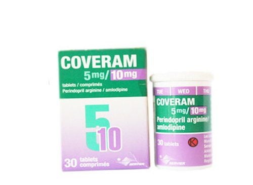 Coveram is used to treat cardiovascular disease.