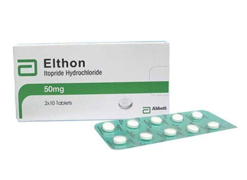 What is Elthon? The drug increases gastric motility and reduces vomiting.
