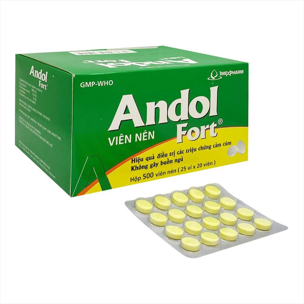 Andol Andol Fort là thuốc gì? | Vinmec