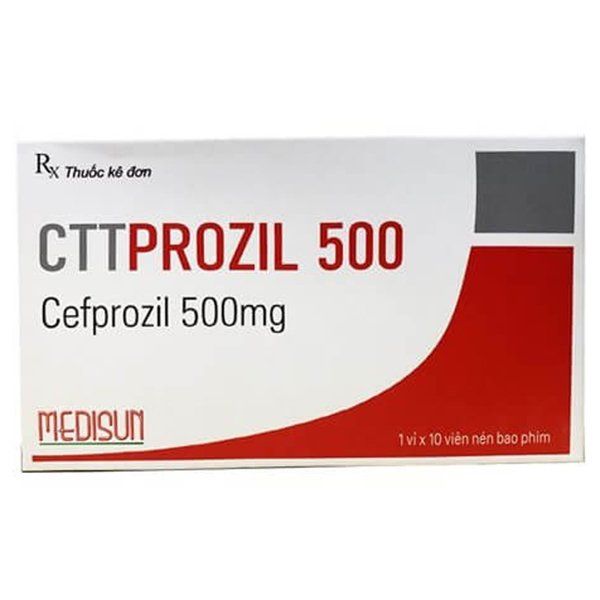 Công dụng thuốc CTTprozil 500 | Vinmec