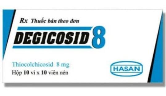 HÌNH ẢNH HỘP THUỐC DEGICOSID 4 HỖ TRỢ GIÃN CƠ CHO BỆNH NHÂN THOÁI HÓA ĐỐT SỐNG