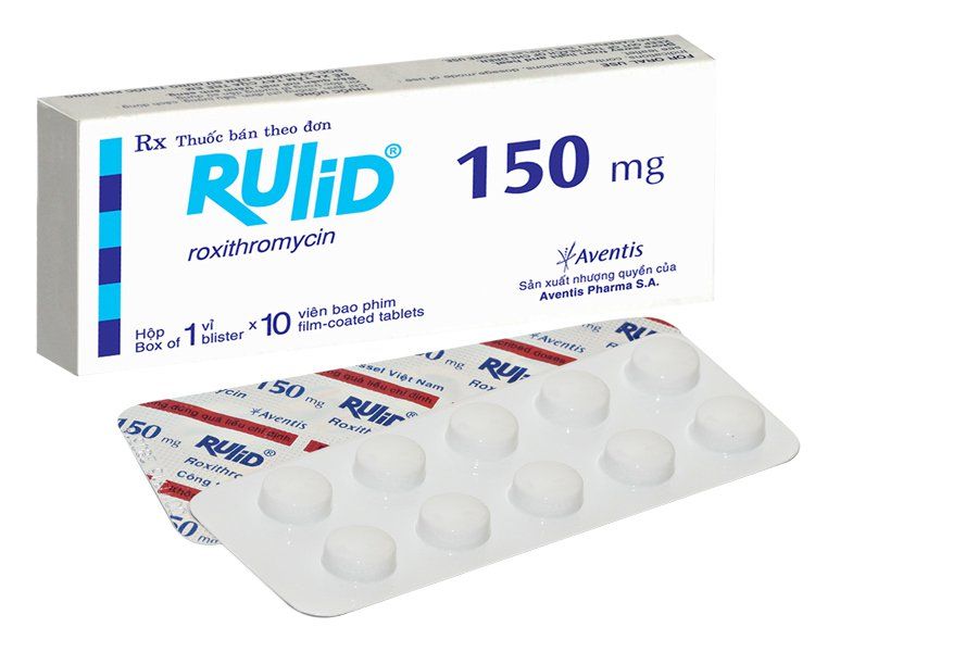 Syrup Rulcid Công dụng thuốc Rulid 150mg | Vinmec
