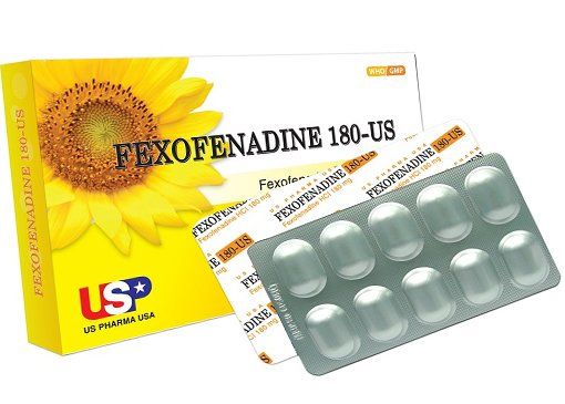 Thuốc Fexofenadine dạng viên dùng trong điều trị dị ứng