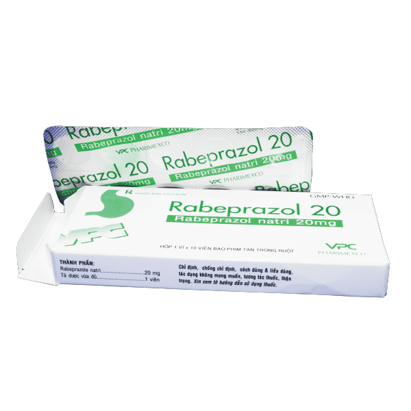 Thuốc Rabeprazole và cách sử dụng đúng trước bữa ăn
