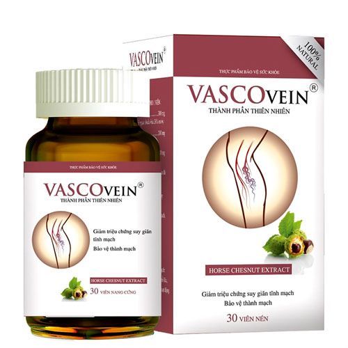 Viên uống Vascovein có chứa các thành phần thảo dược tự nhiên