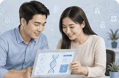 Cần đánh giá nguy cơ ung thư di truyền, xét nghiệm gen di truyền và lập kế hoạch tầm soát cho người bệnh và gia đình.