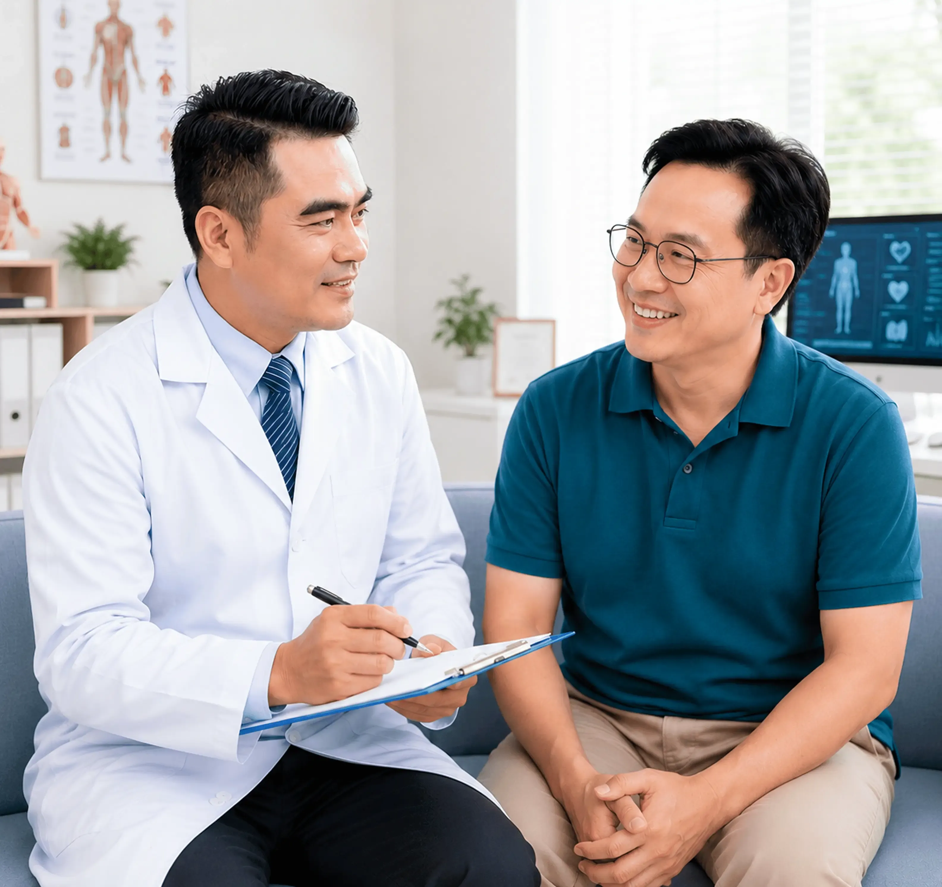 Tầm soát sức khỏe nam giới
