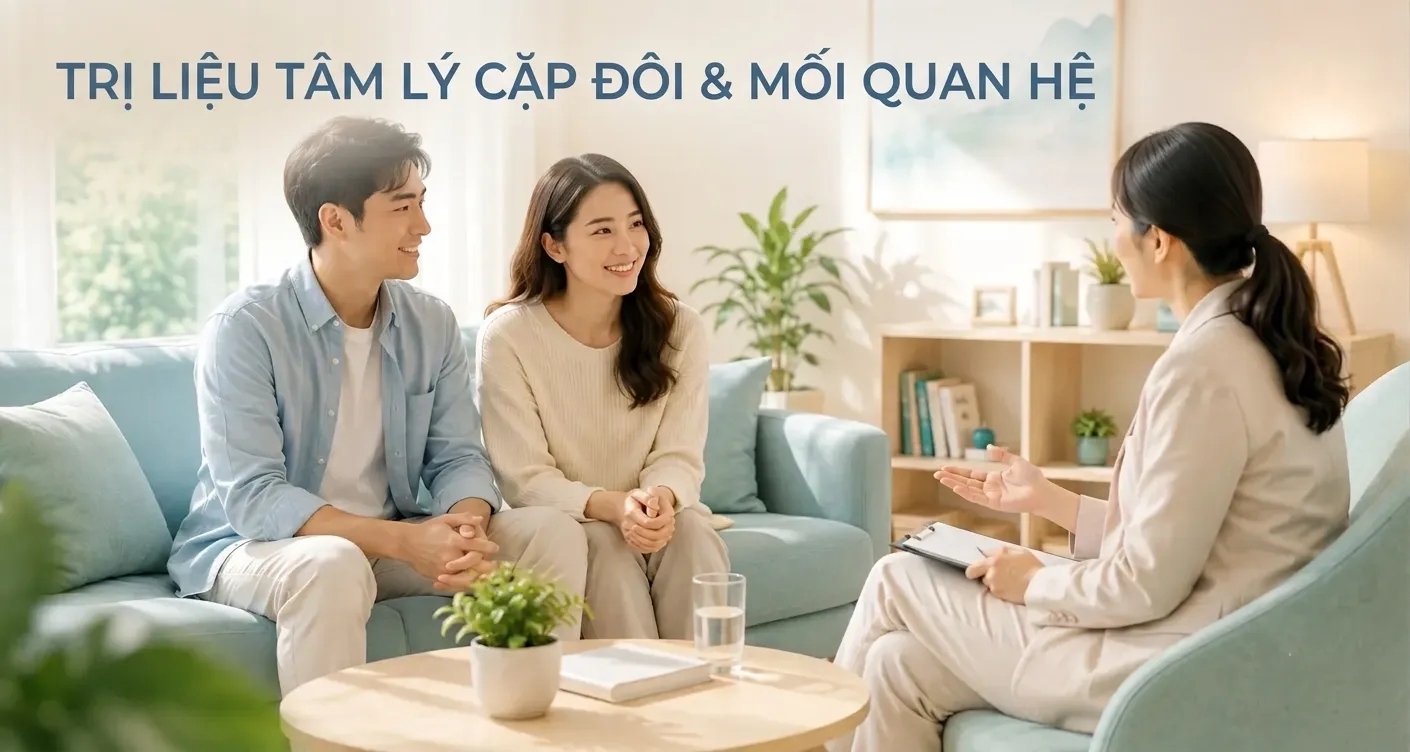 Trị liệu tâm lý cặp đôi & Mối quan hệ