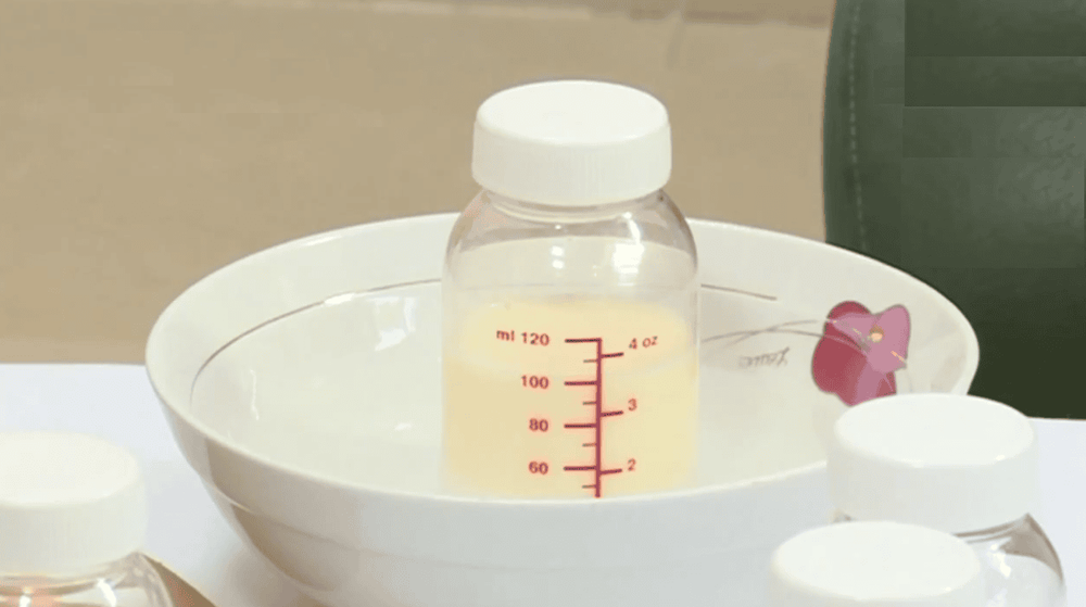 The presence of blood in breast milk may be related to the mother's diet.