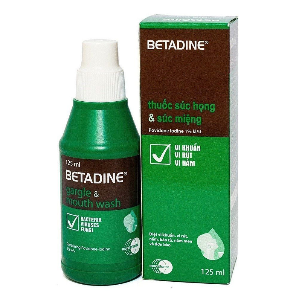 Betaine 0,1% được sử dụng khá phổ biến để sát khuẩn ngoài da