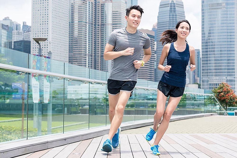 Maintaining regular exercise helps safely reduce body fat.