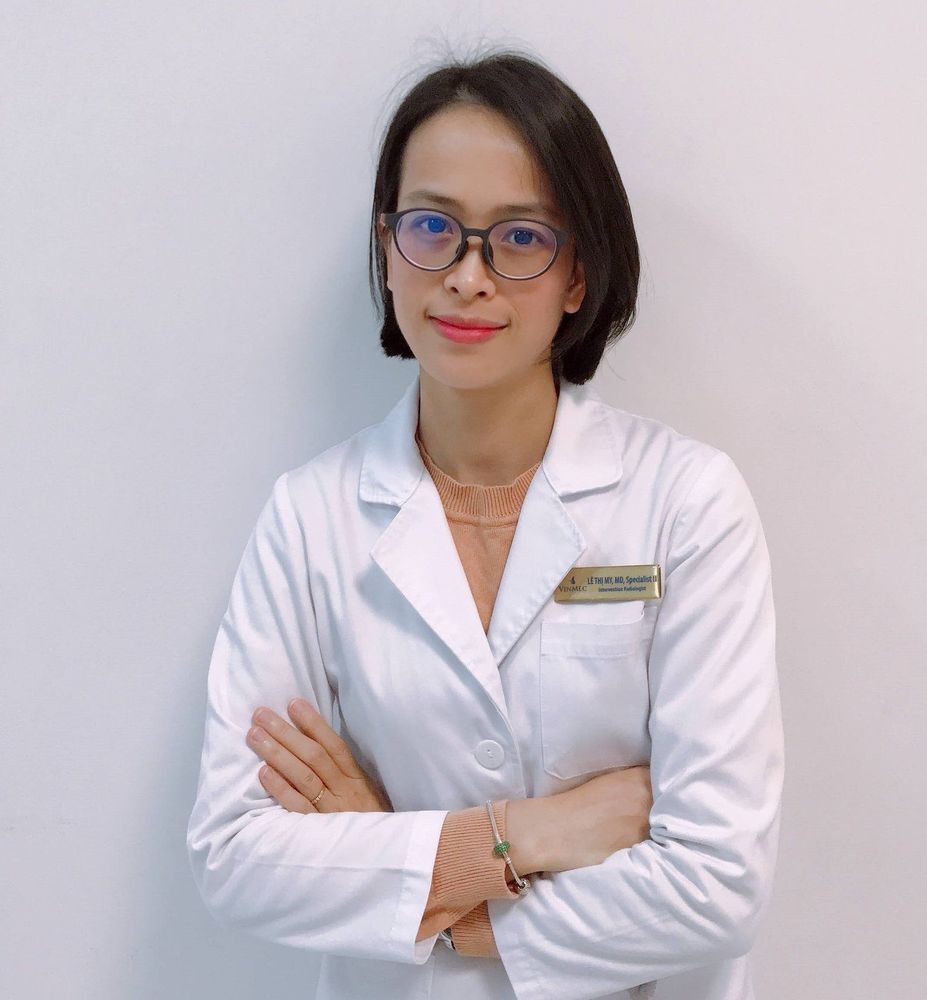 BSCKII Lê Thị My - Giám đốc Trung tâm bệnh lý tuyến giáp - Khoa Chẩn đoán hình ảnh và Y học hạt nhân