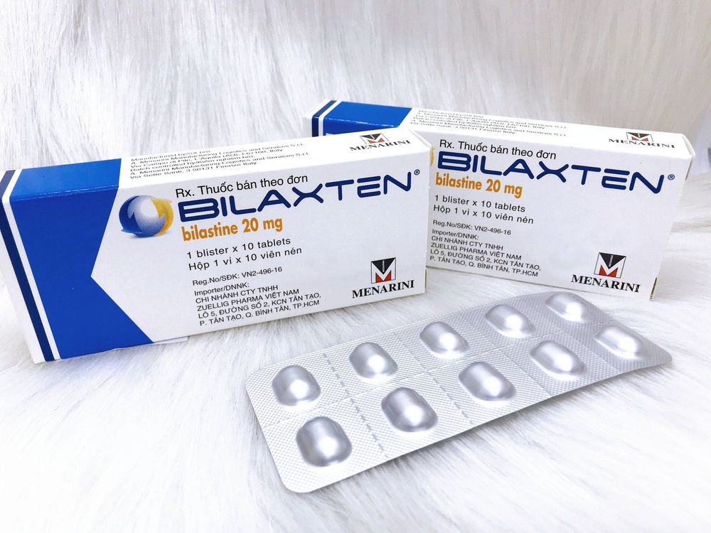 Thuốc Bilaxten 20mg được biết đến là điều trị triệu chứng bệnh viêm mũi dị ứng