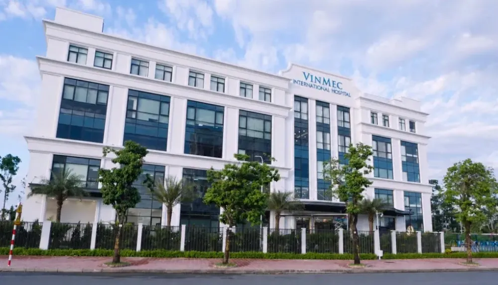 Toàn cảnh Bệnh viện Đa khoa quốc tế Vinmec Riverside