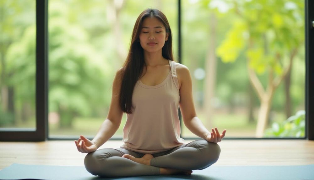Bị đau lưng cố gắng thư giãn bằng những động tác Yoga nhẹ nhàng