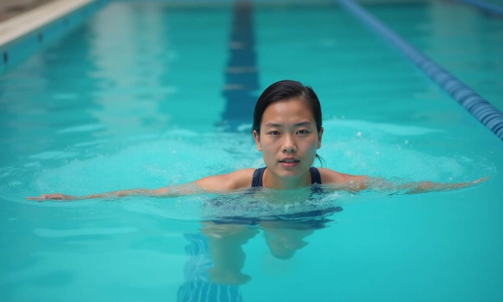 Bơi lội được xem là cách phòng ngừa bệnh thoái hóa khớp bằng cách tập thể dục phù hợp, giúp duy trì vận động và hỗ trợ ngăn ngừa thoái hóa khớp.