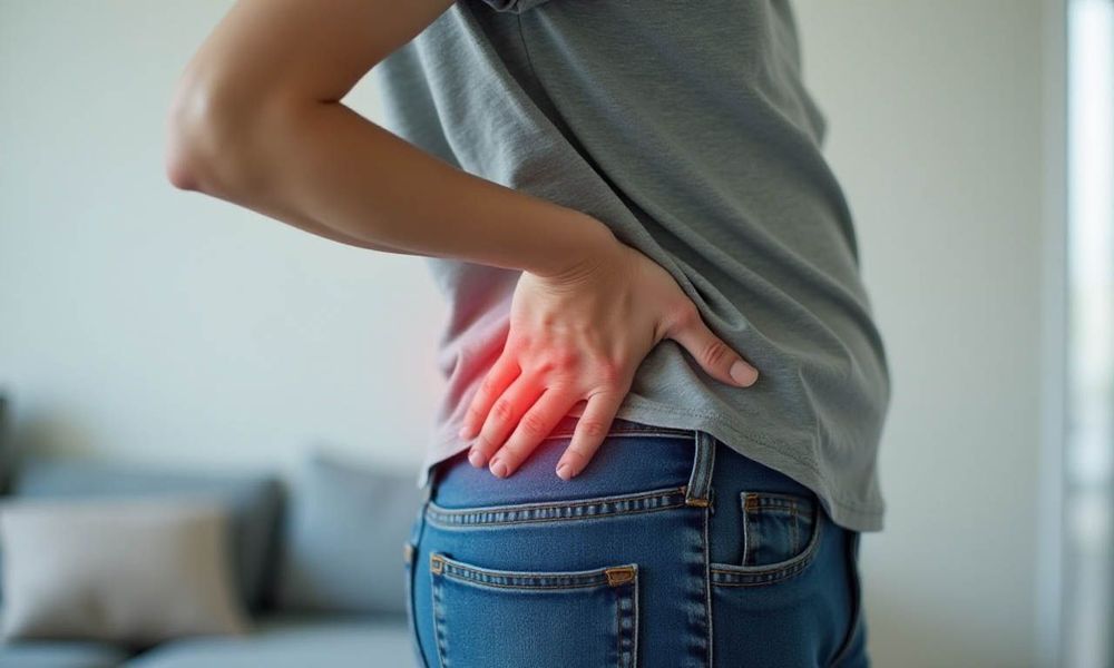 Có thể áp dụng nắn xương bằng tay với các trường hợp bị đau lưng dưới.