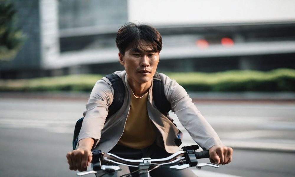 Đạp xe hàng ngày cũng là một trong những cách chữa đau xương khớp không dùng thuốc.