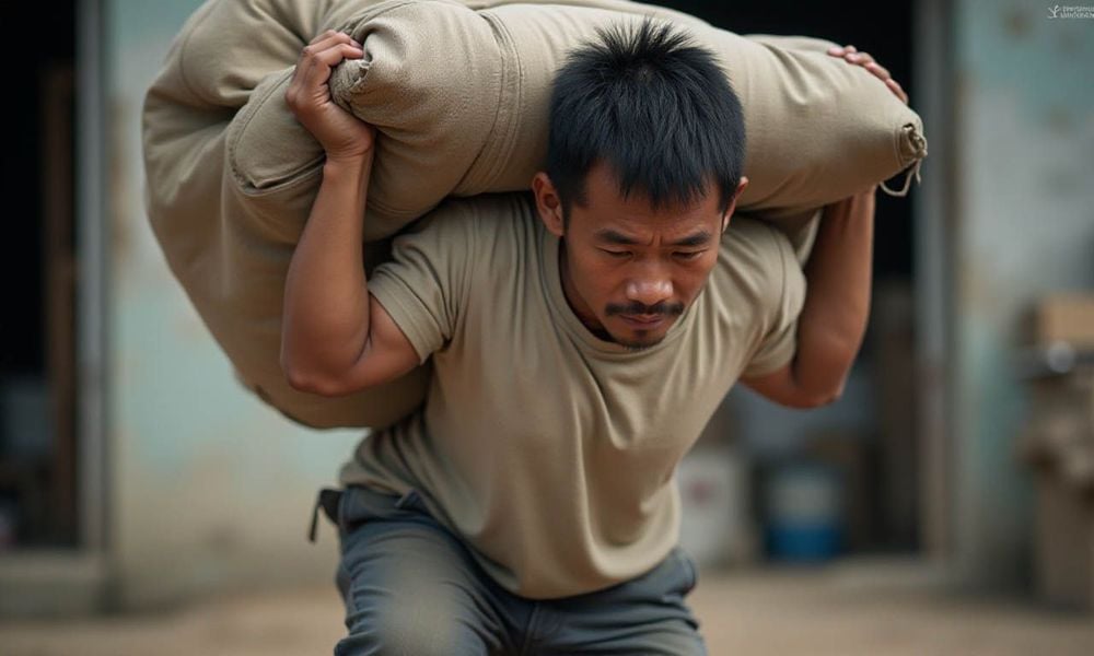 Lao động nặng kéo dài có thể gây ra những ảnh hưởng đến khuỷu tay.