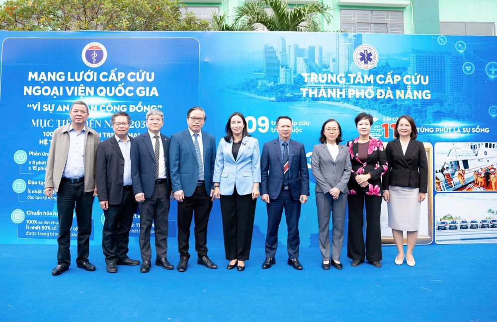 Vingroup hỗ trợ Đà Nẵng nâng cao năng lực cấp cứu, tăng sức mạnh y tế miền Trung