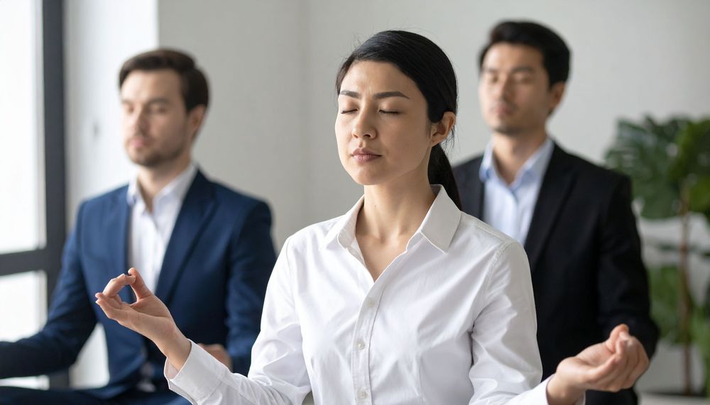 Thực hành chánh niệm - thở sâu khi căng thẳng để tăng khả năng quản lý bản thân