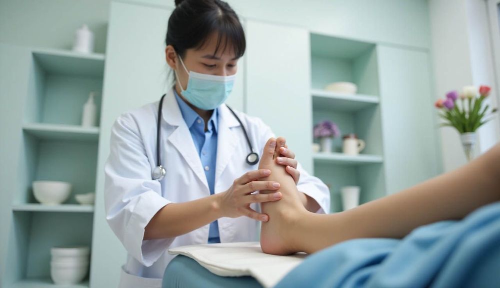 Nếu có dấu hiệu trật khớp ngón chân, người chấn thương nên đến bệnh viện để được bác sĩ tiến hành nắn chỉnh xương khớp.