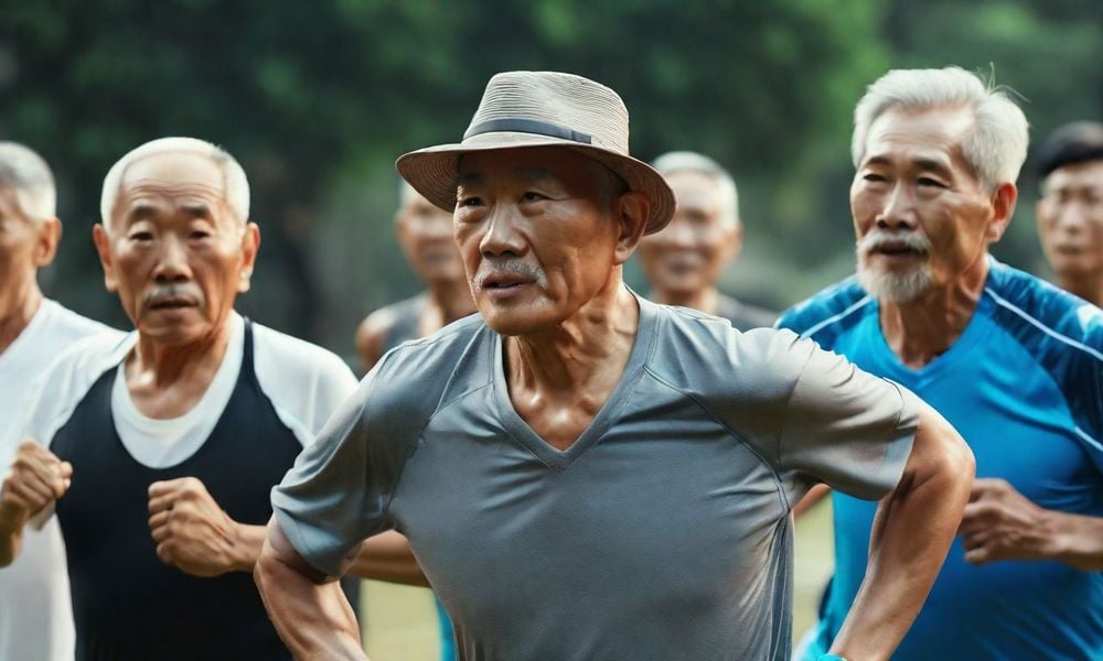 Người cao tuổi mắc bệnh Gout cần khởi đầu chậm rãi khi tập thể dục và tăng dần cường độ tập luyện.