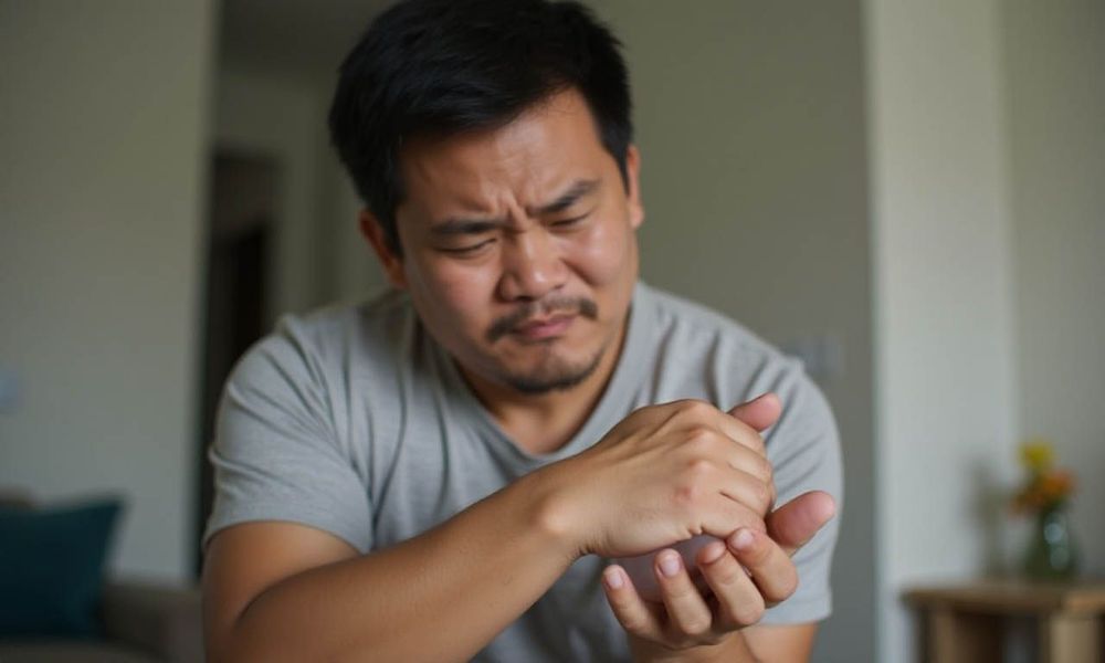 Những cơn đau kéo dài đến ngón tay có thể là dấu hiệu của hội chứng ống khuỷu tay.