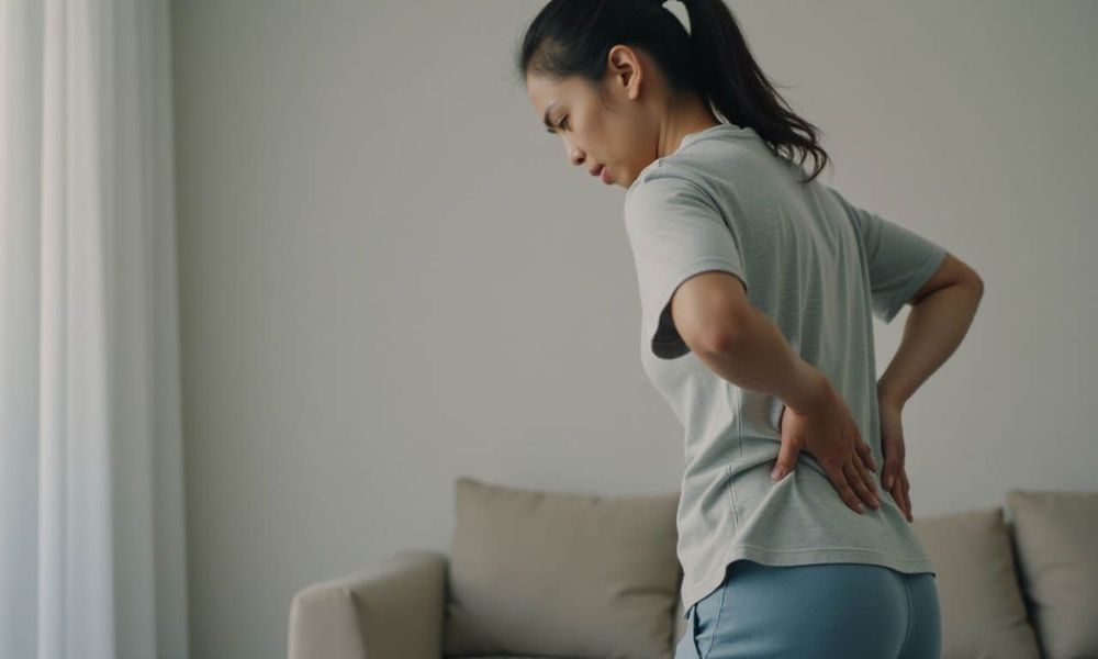 Tình trạng đau lưng thường gặp ở dân văn phòng và có thể kéo dài trong nhiều tháng