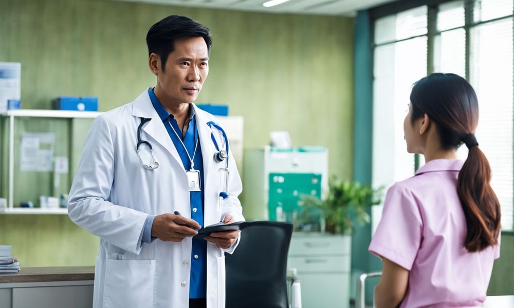 Tư vấn bác sĩ về tình trạng bệnh giúp người bệnh nhanh chóng hồi phục.