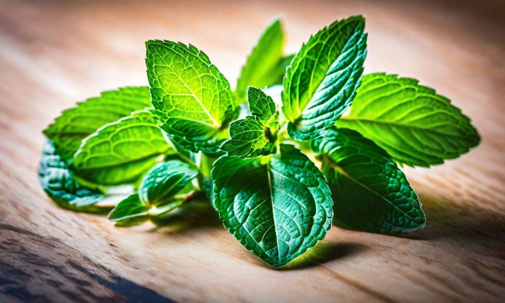 Bạc hà có tác dụng làm dịu da, giảm tình trạng dị ứng hiệu quả.