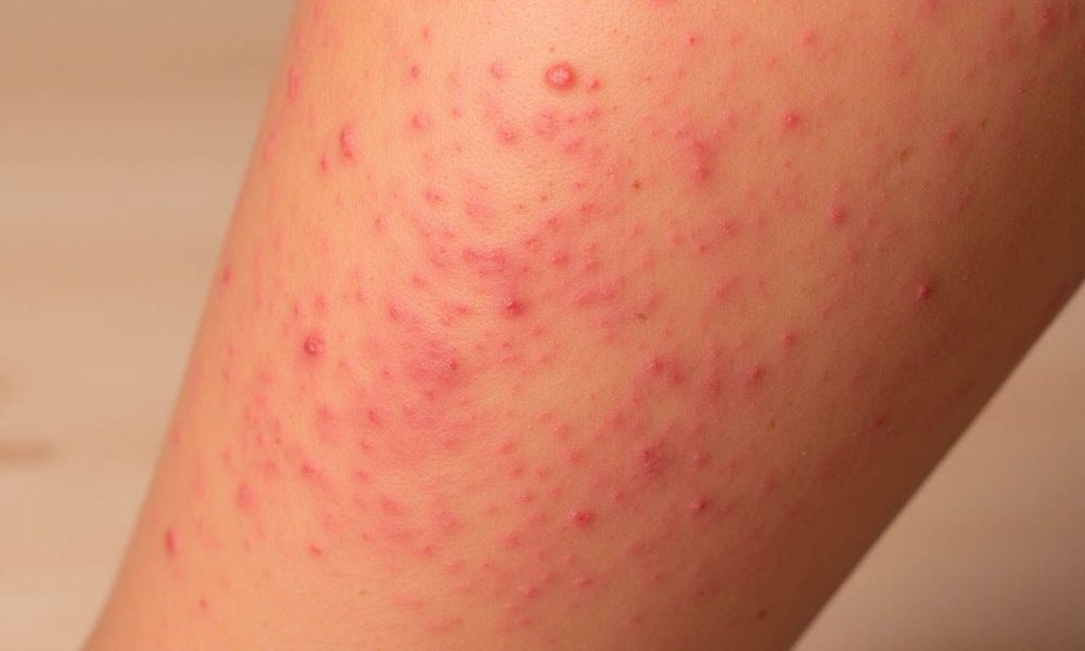 Bệnh chàm là bệnh lý về da gây ngứa, khô da nhưng không lây nhiễm.